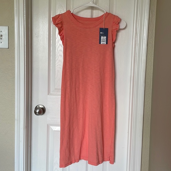 Universal Threads coral ruffle sleeveless dress - Picture 1 of 6